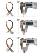 5Pcs JST ZH1.5 1.5mm Pitch Single End Wire Cable 2/3/4/5/6/7/8/9/10Pin 28AWG 10/15/20/30cm DIY Electronic Connector