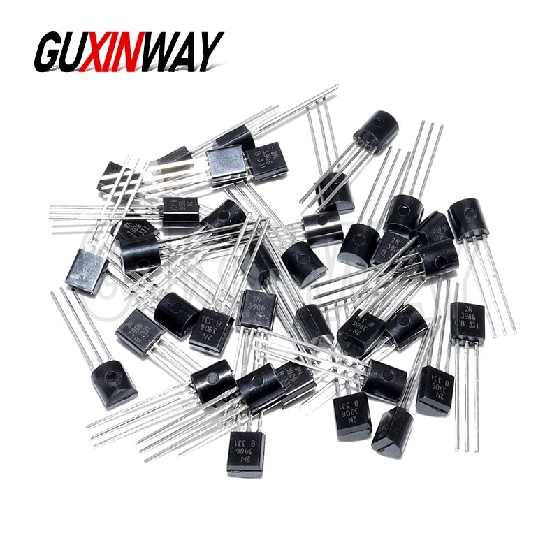 100PCS Transistor New TO92 2N3904 2N3906 2N4403 2N2907 2N4401 2N2222 PN2222 2N5401 2N5551 TO-92