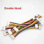 10PCS XH2.54 22AWG 3A 2/3/4/5/6~12P 0.1" Pitch Male Female Plug Socket TJC3 8cm/10cm/20cm/50cm Wire Cable Harness Connector