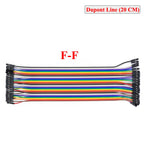 Dupont Line 10cm/20CM/30CM Male to Male+Female to Male + Female to Female Jumper Wire Dupont Cable for arduino DIY KIT