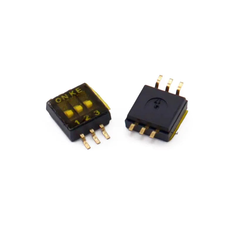 5Pcs 1.27mm Pitch Dip Switch SMD SMT Slide Type Switch 1/2/3/4/5/6/8 Position