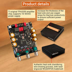 DC 18-50V 3002T PRO Bluetooth Amplifier Board Qualcomm QCC3034 2.0 Channel APTX Lossless 300W+300W TPA3255