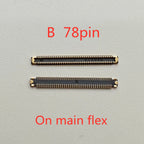 2-10pcs LCD Display Screen Flex FPC Connector For Samsung Galaxy A52 A72 A525 A526 A725 A725F A52 A526F Plug On Board 40 78 Pin