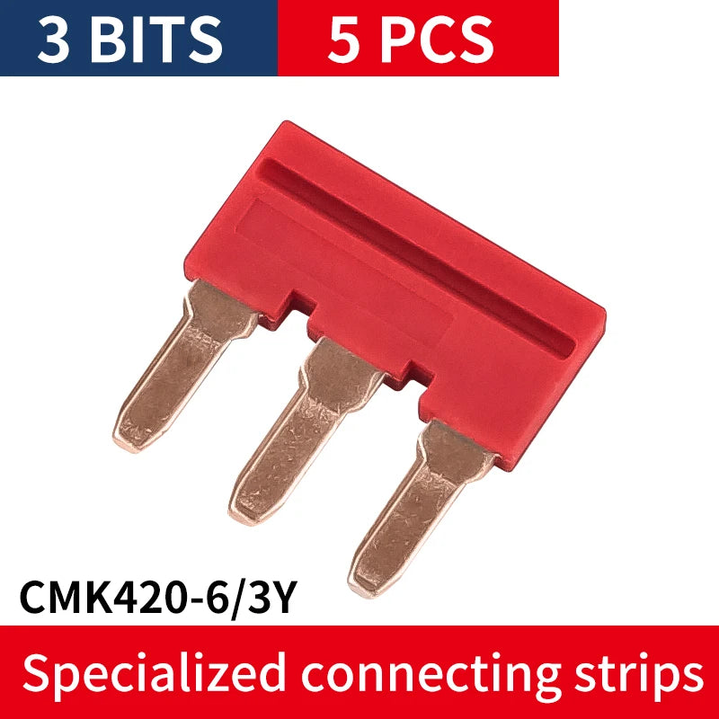 6MM DIN Rail Terminal Blocks Free Splicing Compact Quick Lever Wiring Connector Spring Cable Connection Terminal Press 32A 450V