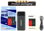 LiitoKala Lii-MP2 21700 18650 Power Bank QC3.0 Fast Charging Type-C INPUT USB Charger 20700 Mobile Power LCD Battery Charger