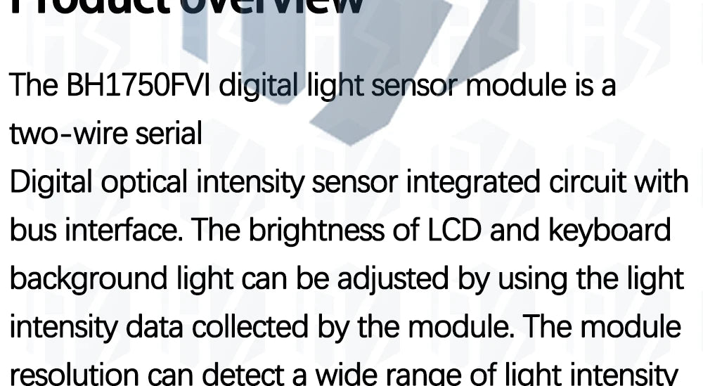 EGBO Intelligent electronic BH1750 BH1750FVI Chip Light Intensity Light Module Light ball for Arduino