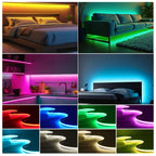 5V USB LED COB Light Strip Touch Dimmer Flexible Diode Tape 5mm 320Leds/m Linear Ribbon Indoor Lighting DIY TV Mirror Backlight