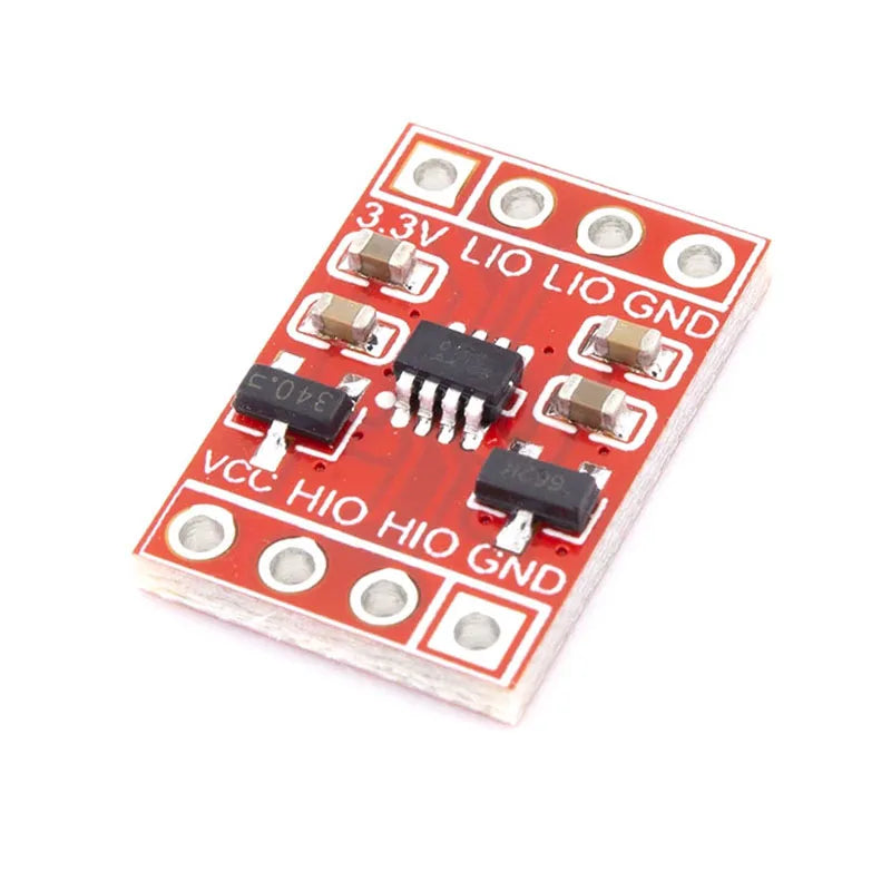 2 Channel Bi-Directional Logic Level Shifter 5V 3.3V I2C UART TTL Serial Converter Module Reverse Polarity Protection