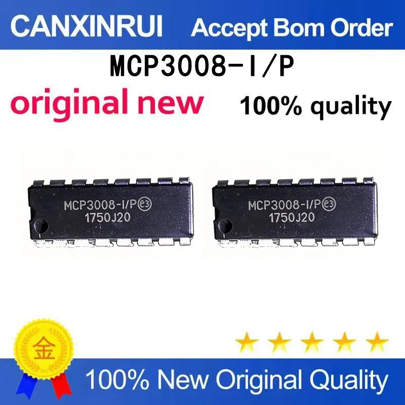 (5pcs-100pcs）Brand new original MCP3008-I/P MCP3008 DIP-16 spot chip IC