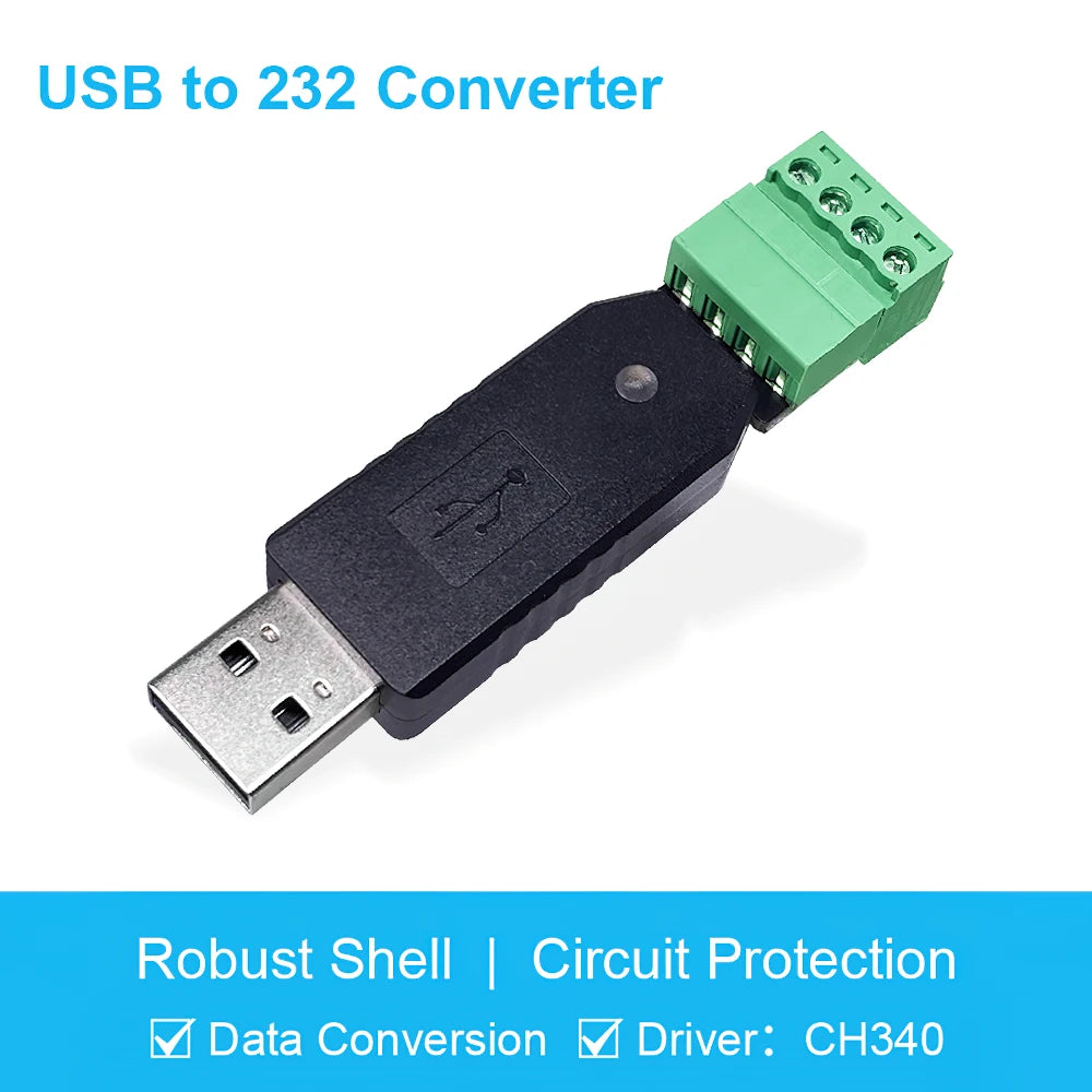 WitMotion USB-UART 6-In-1 Converter, Multifunctional USB-TTL/RS485/232, TTL-RS232/485,232-485)Serial Adapter, CH340/ CP2102 Chip