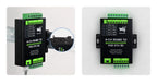 Industrial Isolated 4CH RS485 TO POE ETH (B) RJ45 Converter UART For Modbus