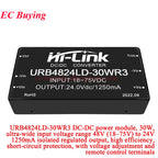 30W 40W 50W AC DC Power Module 110V 48V 24V to 48V 24V 15V 12V 9V 5V 3.3V URB4812LMD URB2405LMD URB1D24LD URB2415LD URB2403LD