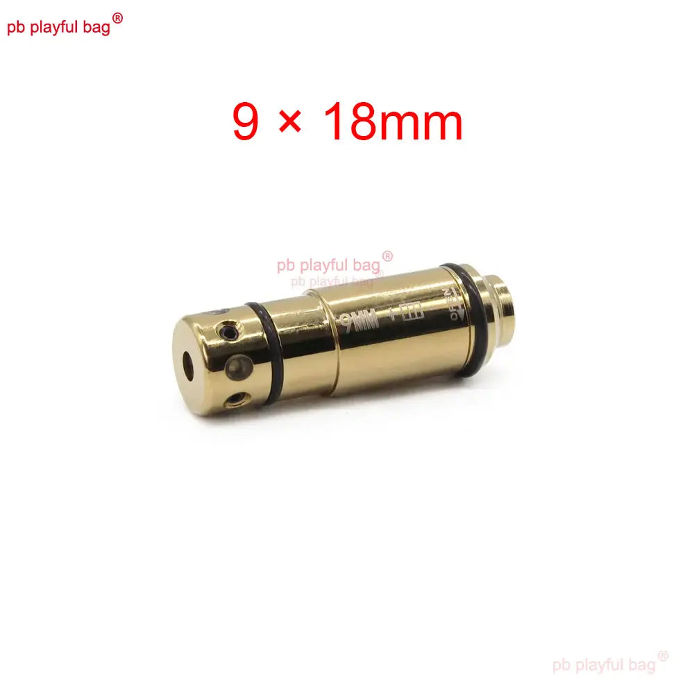 Outdoor Sports Tactical Red Laser Cartridge Bore Sighter .223Rem 40S&W 45ACP 9mm Training 2MW Laser Bullet Toy Accessories QG542