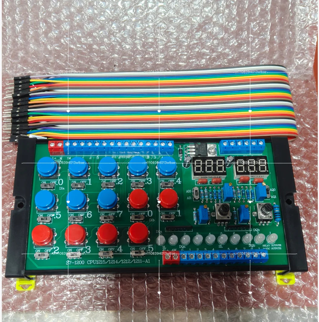 Suitable for Siemens S7-1200 PLC/CPU 1211C 1212C 1214C 1215C Debugging Simulation Board