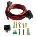 1 Set 40 AMP 12V Electric Fuel Pump Relay Kit Waterproof Switch P/N30247 High-Current Fuel Pump Control System