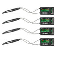 1/2/4pcs Flysky FS-IA6B IA6B 2.4G 6CH Receiver Dual Return PPM Output IBUS Function Suitable RC Fixed Wing Helicopter Glider