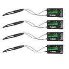 1/2/4pcs Flysky FS-IA6B IA6B 2.4G 6CH Receiver Dual Return PPM Output IBUS Function Suitable RC Fixed Wing Helicopter Glider