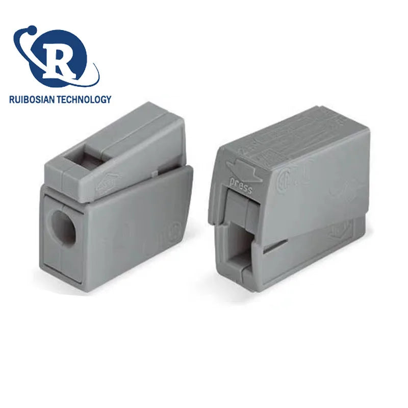 WAGO Terminal block 224-101/104/112/114/224-201 series lighting fixtures plug-in connector wire terminal whole box set