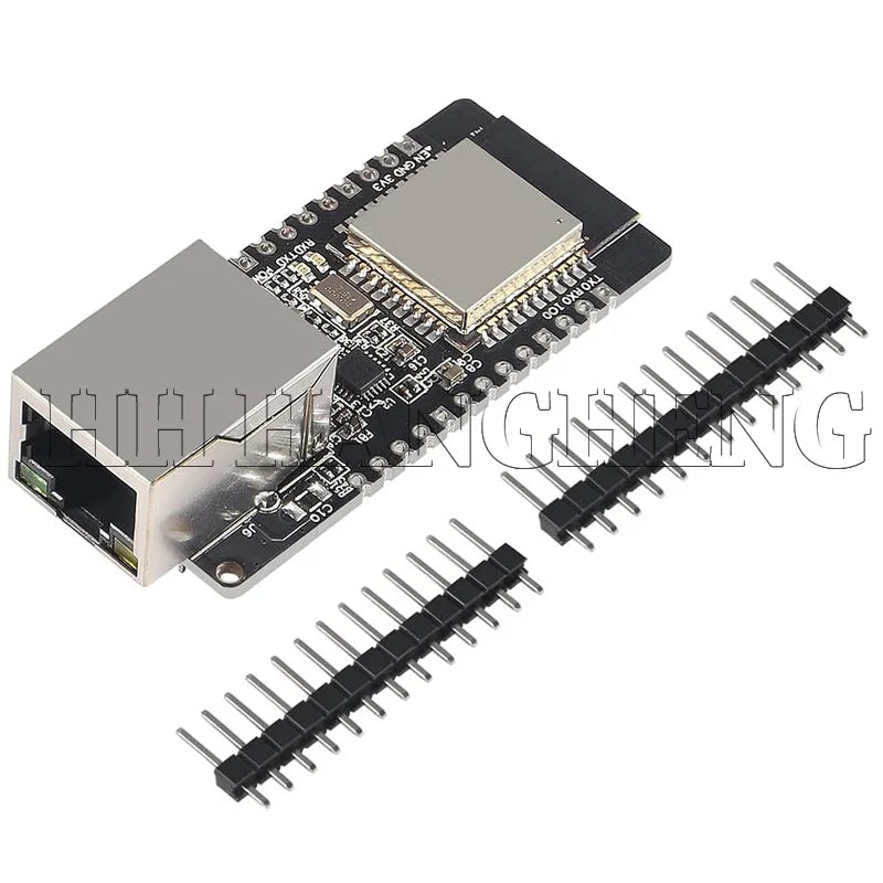 10-1PCS WT32-ETH01 Embedded Serial Port Networking Ethernet Bluetooth-compatible WIFI Combo Gateway MCU ESP32 Wireless Module