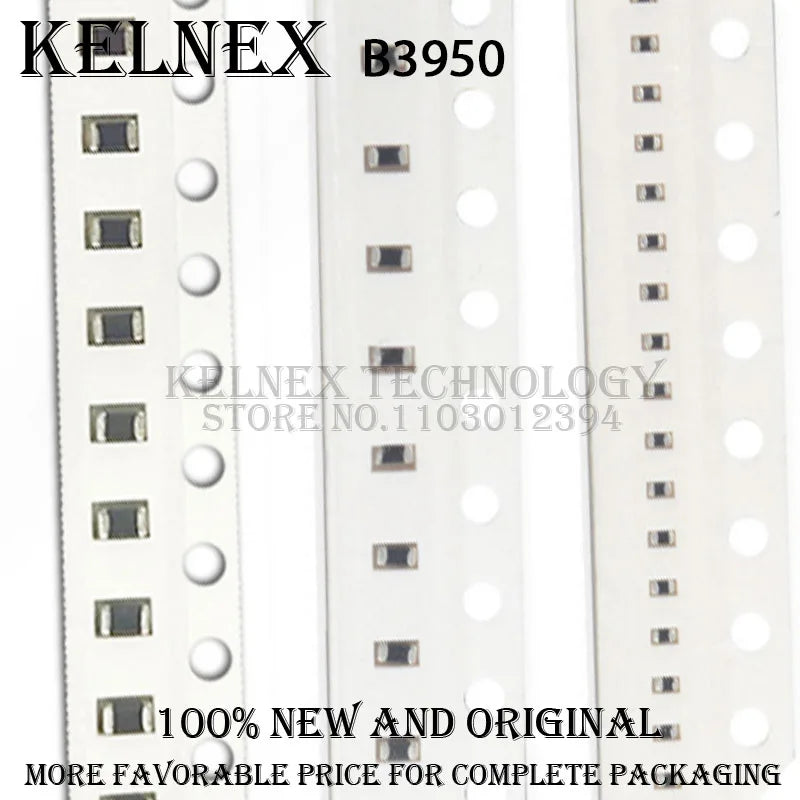 100/PCS NTC SMD Thermistor 0603 10K 100K 1K 2K 2.2K 3.3K 4.7K 5K 6.8K 15K 22K 33K 47K 68K 1% B3950