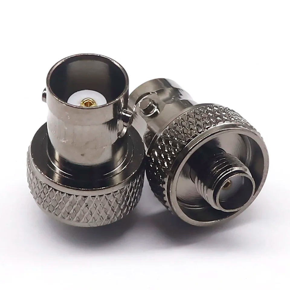 BNC female to SMA female disc BNC/SMA-KK is suitable for Motorola walkie-talkie antenna adapter
