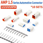 10 sets JST JWPF LED Automotive Wiring Harness 04T-JWPF-VSLE JST 03R JST-02T 02R 06T 08T  Light Strip Motorcycle Connector