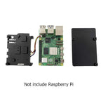 Raspberry Pi 5 Aluminum Case Dual Fan Metal Shell for RPI 5 Pi5
