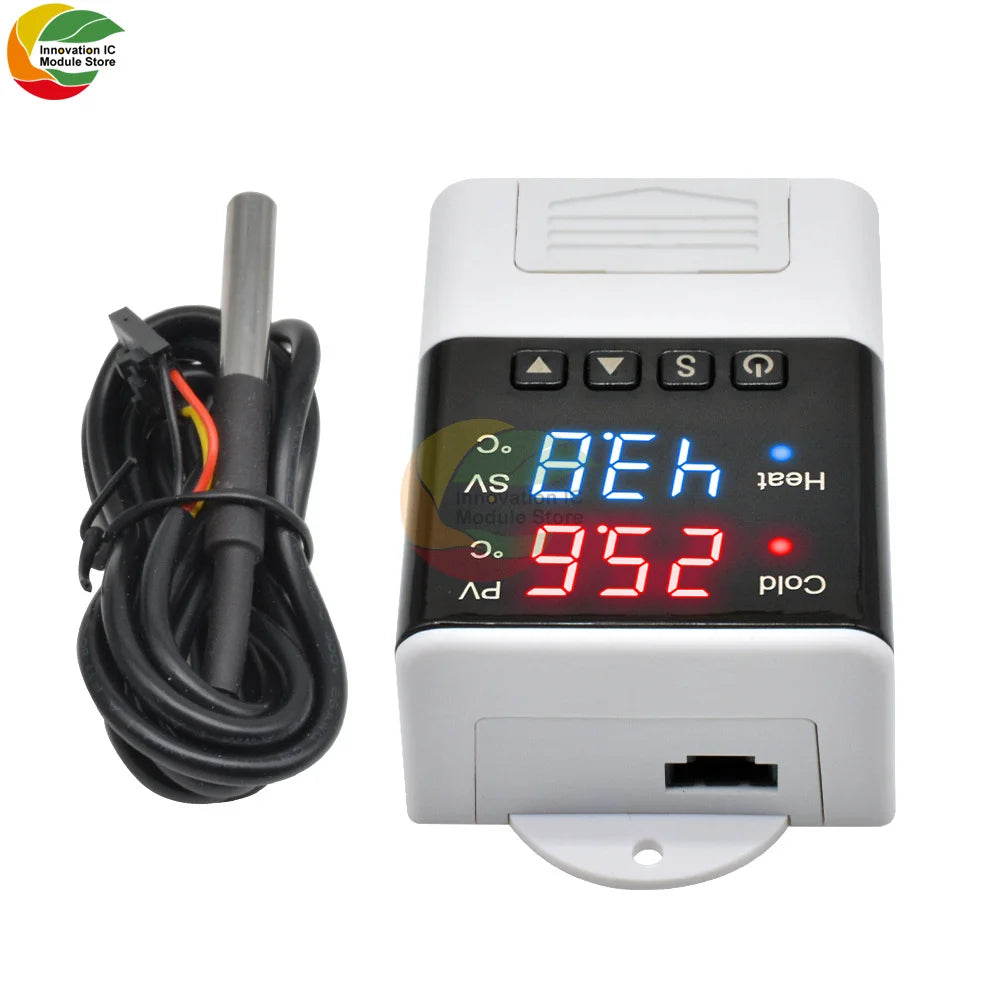 AC 110V 220V DTC2201 DTC1201 Temperature Controller Thermostat DS18B20 NTC Sensor APP Control For Smart Home