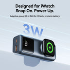 Vention 10000mAh Mini Power Bank 22.5W Fast Charging for iPhone 17 16 Magnetic Wireless Charger for Apple Watch Series 11 10 9
