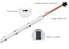 Smart TUYA WS2811 RGB IC Dreamcolor COB LED Strip Light Segment LED Control Music Mode Voice Control Support Alexa Google Home