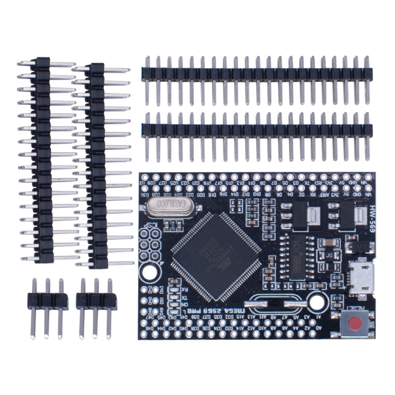 Mega 2560 PRO MINI  Micro 5V (Embed) CH340G ATmega2560-16AU with male pinheaders Compatible for arduino Mega