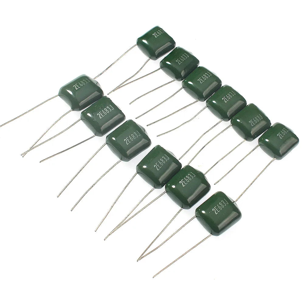 150-620PCS 100V Polyester Film Capacitor Assorted Kit 0.33nf 0.47nf 0.56nf 0.82nf 1nf 2A331J 2A471J 2A561J 2A821J 2A102J