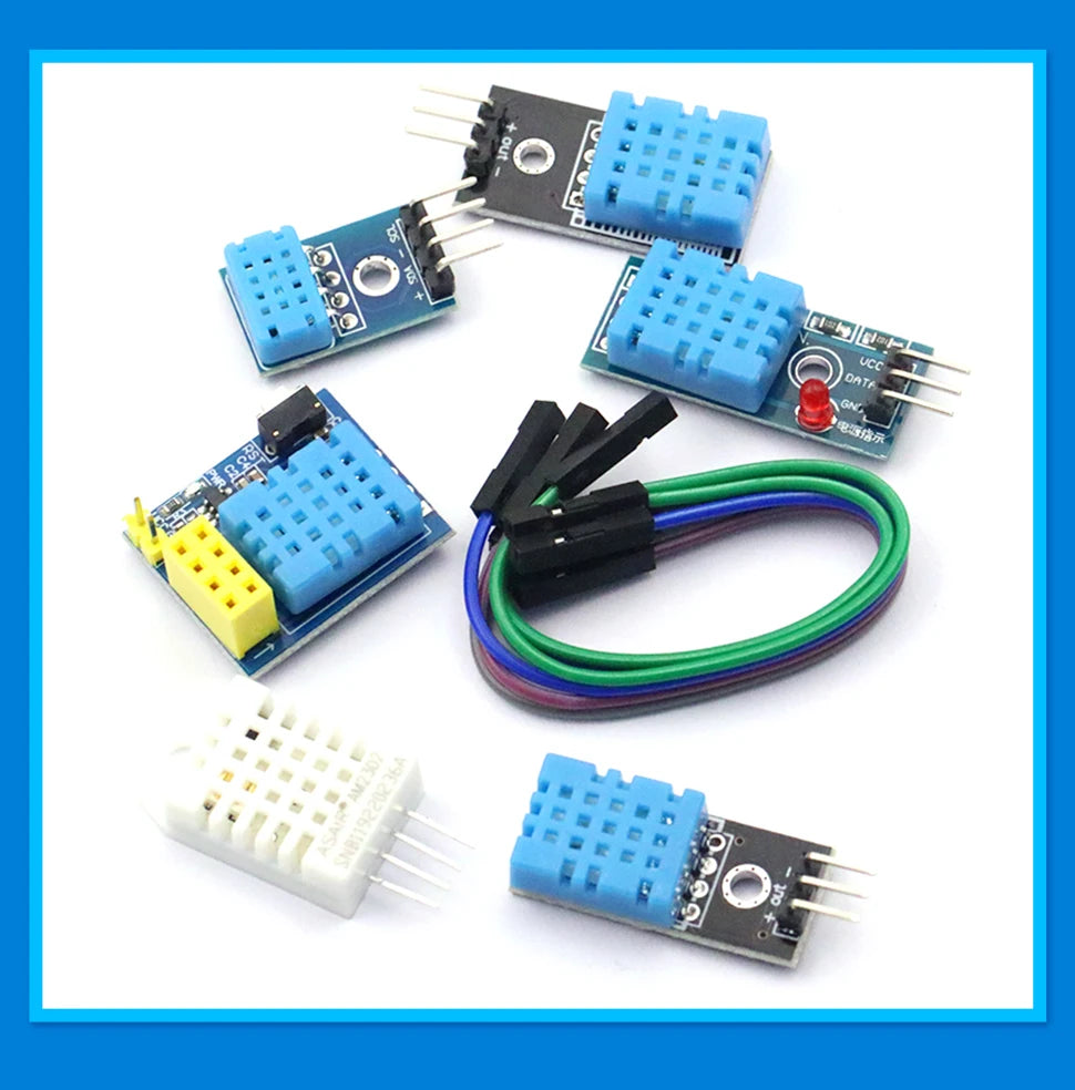 1PCS DHT11 DHT22 AM2320 Digital Temperature Humidity Sensor Module Board with DuPont Line For Arduino High Precision