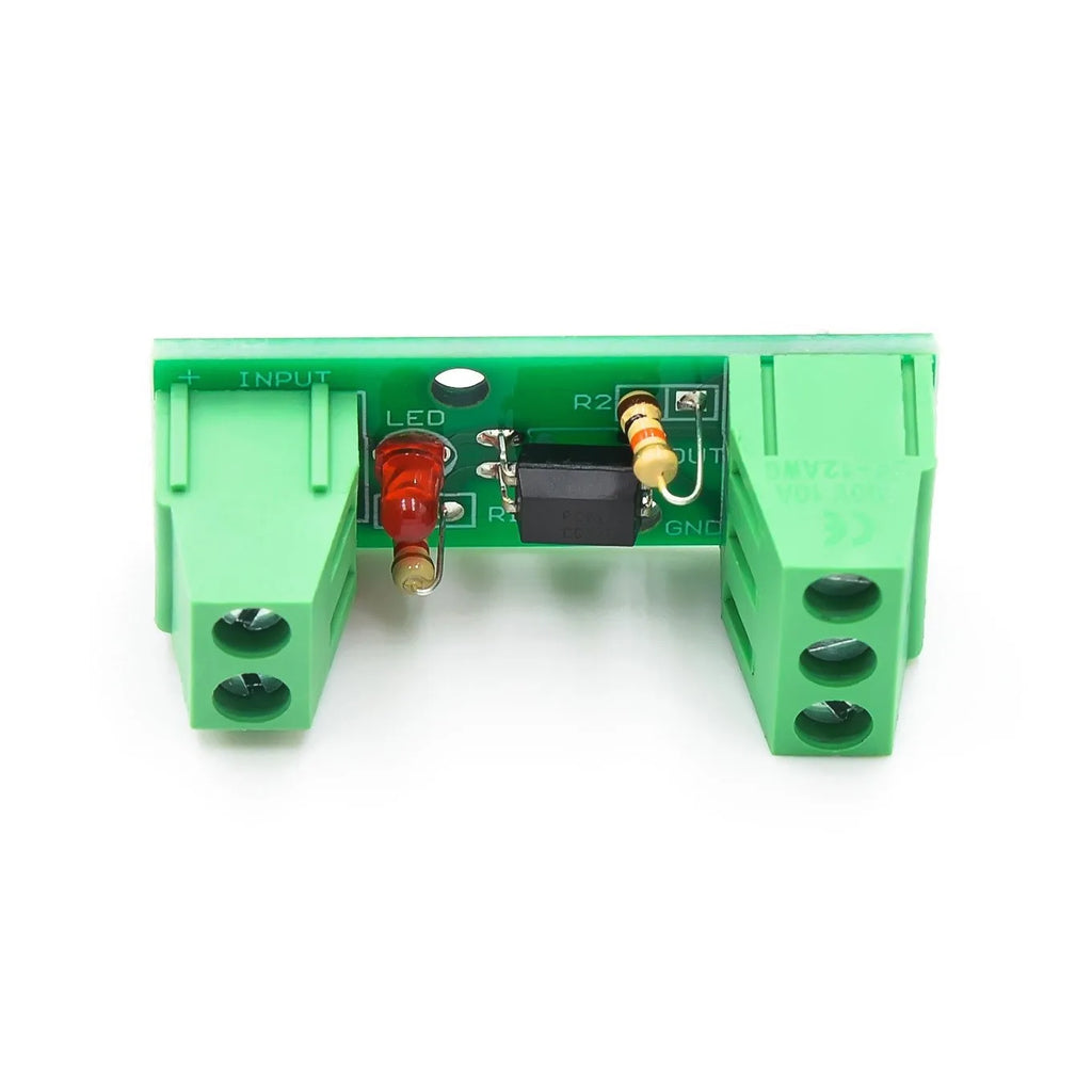 1 Channel Way Optocoupler Isolation Module PC817 3V-5V 12V 24V Photoelectric Isolator Rail Holder PLC Drive Motor Board
