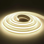 5mm 8mm PCB COB LED Light Strip Free Cut 12V 24V With 2PIN Wire DC Plug 400LEDs/m 3000k 4000k 6000k Flex Lamp 0.5m 1m 5m 10m 20m