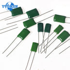 180PCS 100V Polyester Film Capacitor Assortment Kit 2A102J-2A822J 18Values *10pcs 102 222 472 103 223 1NF 2.2NF 10NF 100NF 0.1UF