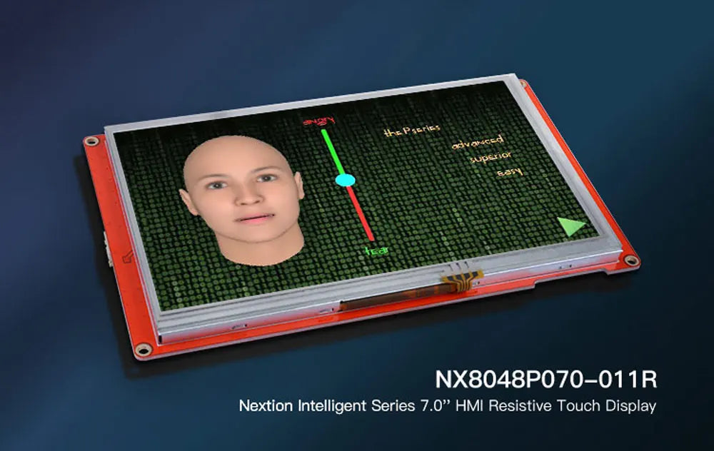 NEXTION 4.3/5.0/7.0'' Intelligent LCD Touch Display Module NX8048P070-011C/R Multifunction HMI Resistive/Capacitive