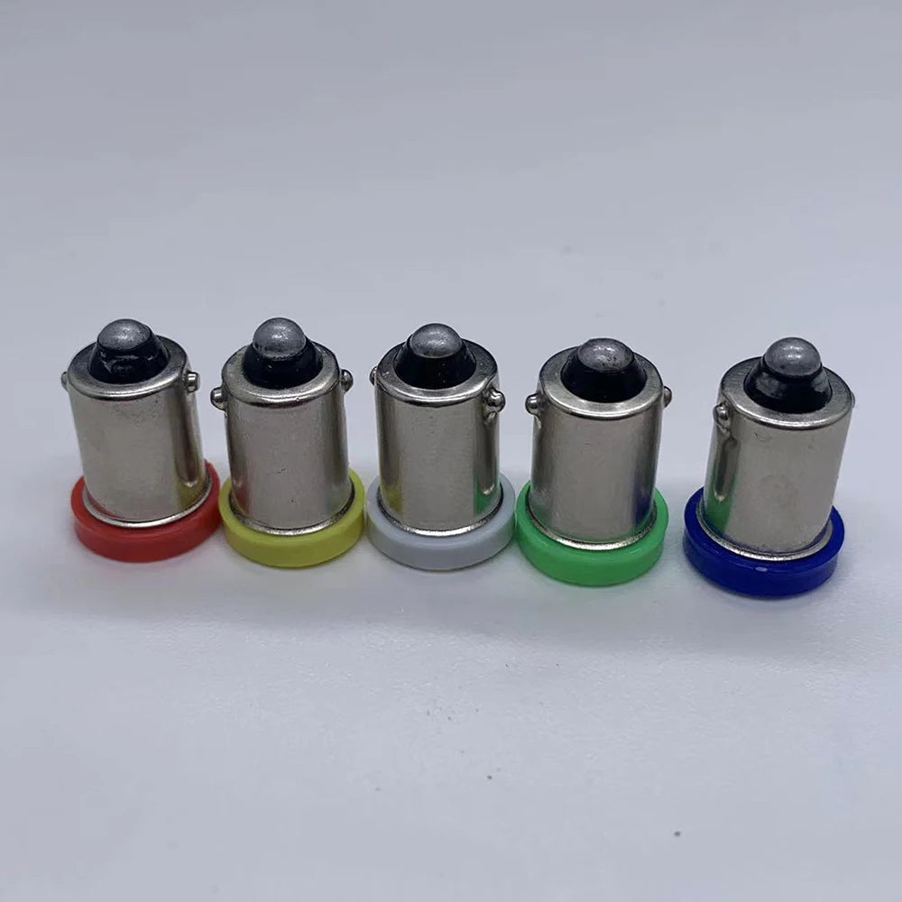 100PCS BA9S 44 47 T11 T4W Bayonet AC 6V 12V 1206 3020 8SMD LED Pinball Machine Light Bulb Lamp Non Ghosting Anti Flickering