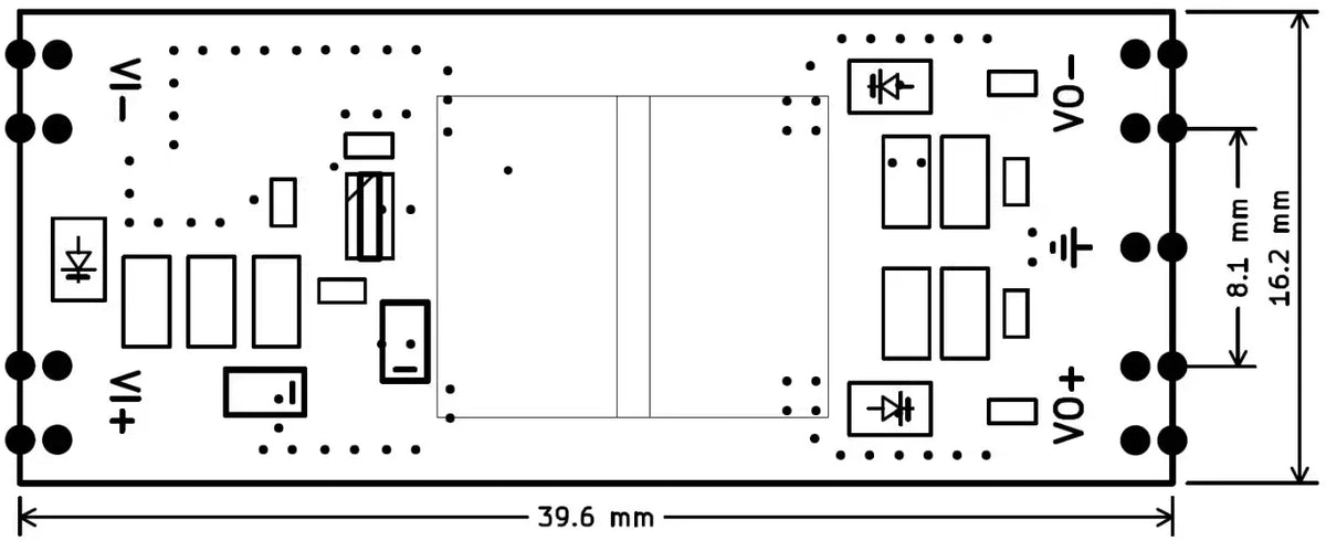 5pcs/1pc Isolated DC-DC Power Module Wide Voltage 3-42V Input JW3510 5V 12V Output XC7010 15-70V Stabilizer Board Reserved LDO