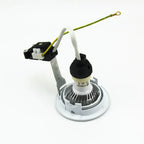 6pcs Gu10 Ceramic LED Spotlight Socket GU10 Halogen Bulb Base Lampholder 18cm Nylon Wire PV Wiring Terminal Junction Box