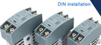 SSR Solid State Relay 10A 25A 40A 60A 80A 100A 120A DIN Rail Single Phase Relay With Heat Sink DC To AC DC To DC AC To AC
