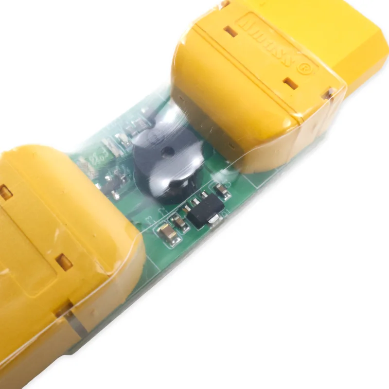 Smoke Stopper XT90 Connector LED Buzzer Alarm 1.2A Current Limit Protection for 2-6S FPV Drone First Power Up Test