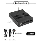 Hifi Dual TPA3255 High Power Dightal Audio Amplifier Bluetooth 5.1 PCM5102 Independent Decoding 2.1Home Desktop Amp 300W×2+600W