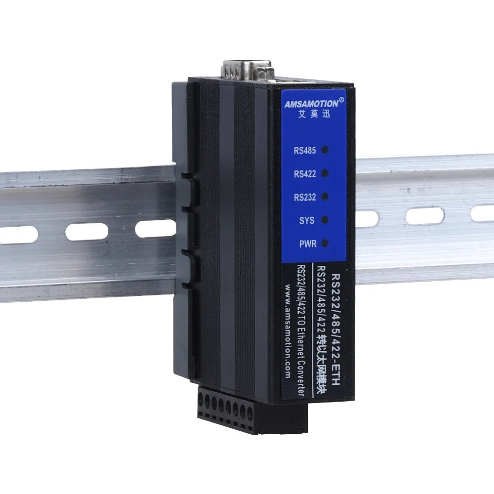 Serial port communication server RS232/485/422-ETH multi-channel modbus rtu to tcp to Ethernet transparent transmission module