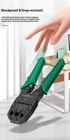 RJ45 Ethernet Cable Cutter Tool RJ11 Crimping Pliers Electrician LAN Network Tester Crimper for 6P 8P RJ12 Stripper Device Gauge