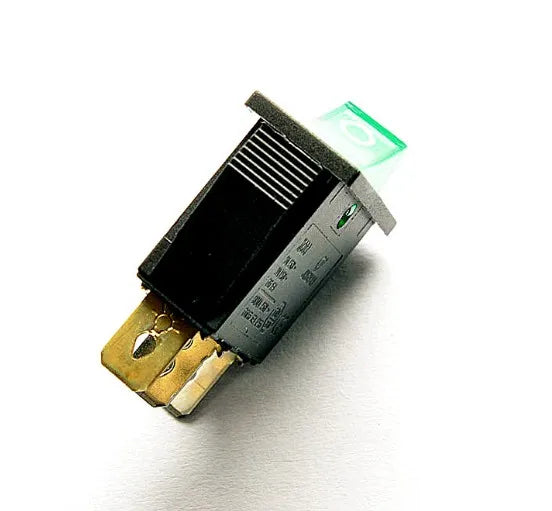 100 pcs/lot 3 Pin 16A 250V Green/RED Button Light Rocker Switch KCD3-101N KCD2 On Off Rocker Power Switches
