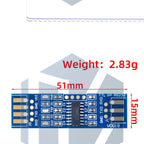SP3232 RS232 to TTL Bidirectional Level Shifter 3-5.5V Wide Voltage Serial Adapter for Arduino DIY Module