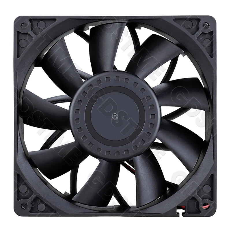 Gdstime 140mm Fan 24V 12V 5V Cooler 140*25MM Case CPU Fan 14025 Radiator Fan for Home Mechanical Equipment,Humidifiers Cooling
