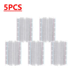 1-30PCS 400 Tie Points Solderless PCB Breadboard Universal Test Protoboard Solderless PCB Breadboard for Experiment Test Robot