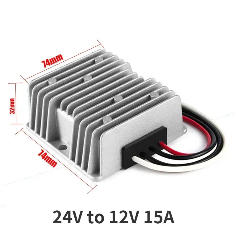 24V to 12V 1A-60A Power Converter DC Step Down 24 Volt to 12 Volt Buck Module Buck Regulator Voltage Transformer